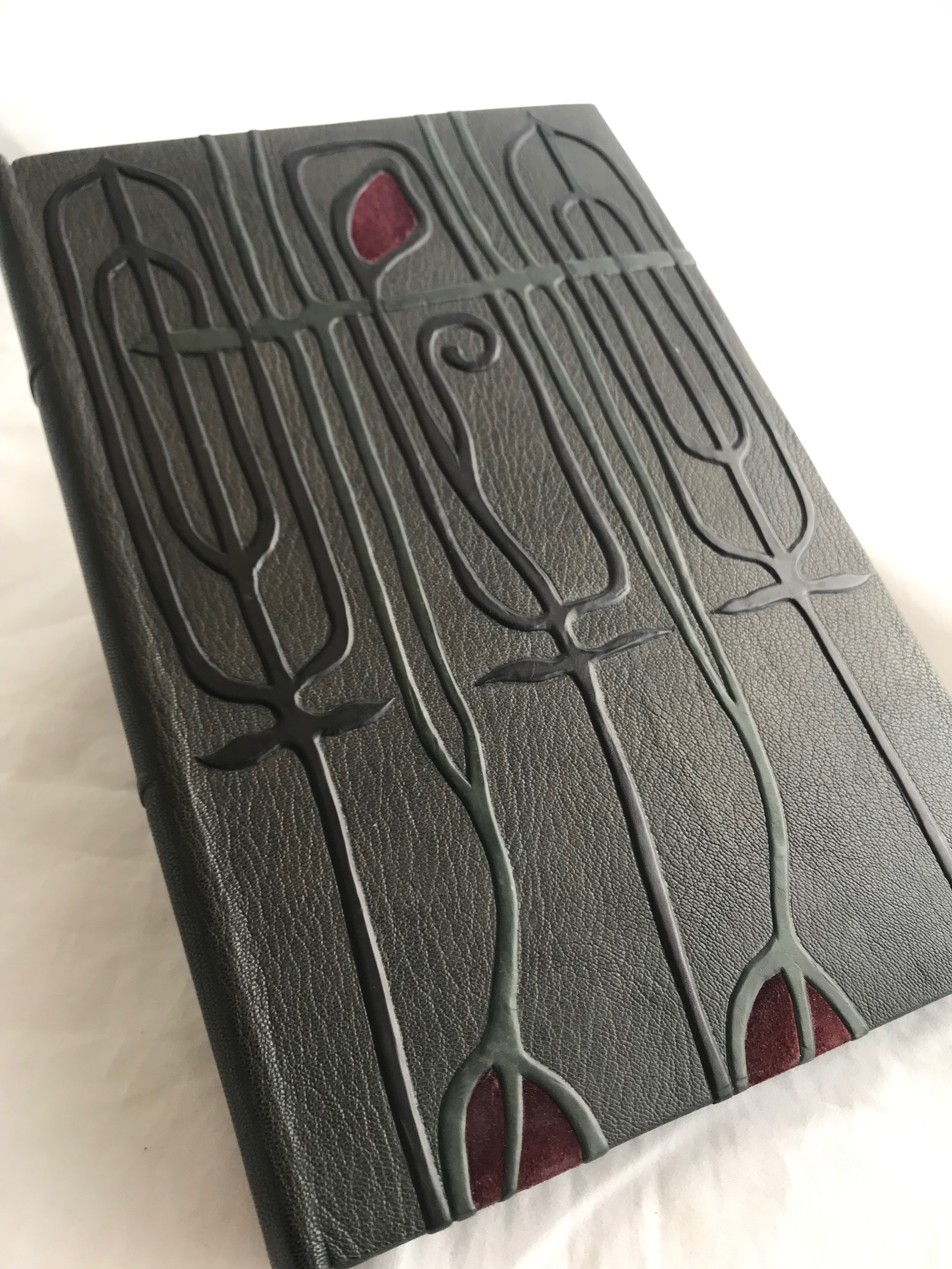 Fine bookbinding detail by Rosy Gray