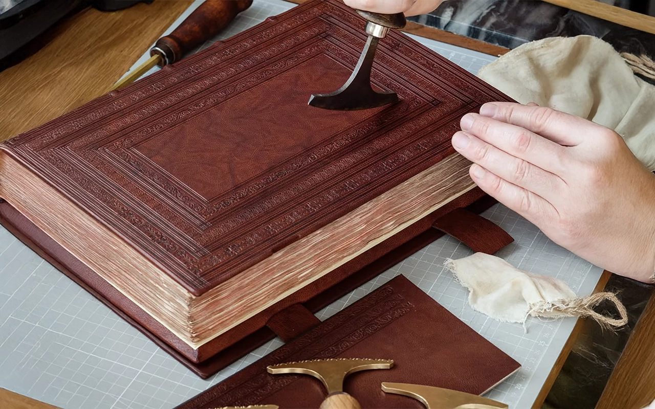 Professional production and bookbinding craftsmanship